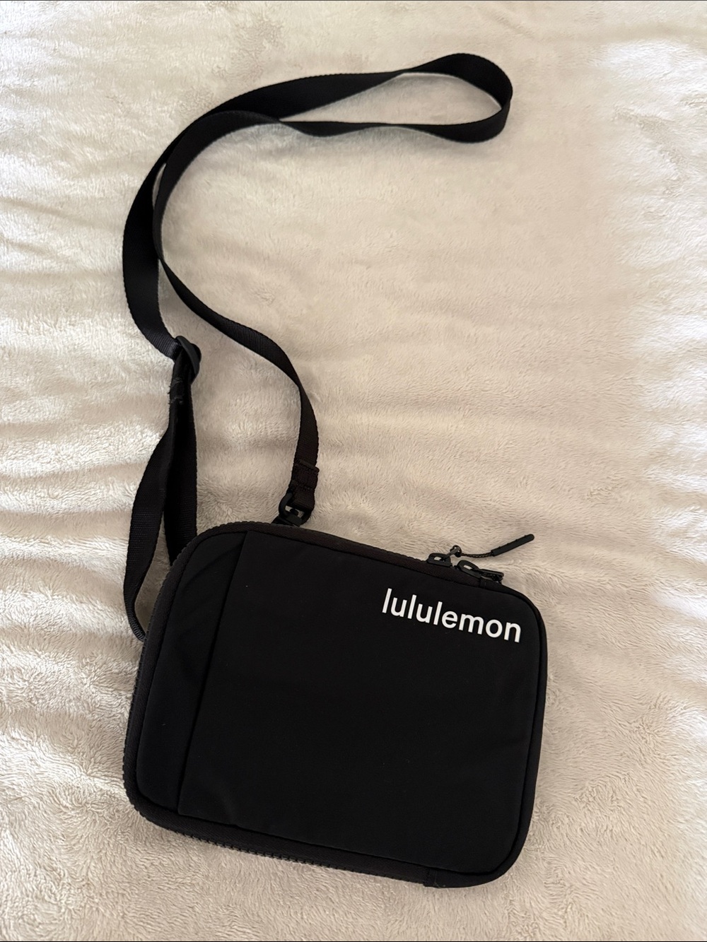 lululemon Black Mini Messenger Crossbody